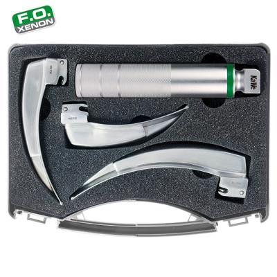 Bộ đặt nội khí quản truyền quang, người lớn, 2.5V - F.O. Xenon, KaWe MEGALIGHT Macintosh F.O.