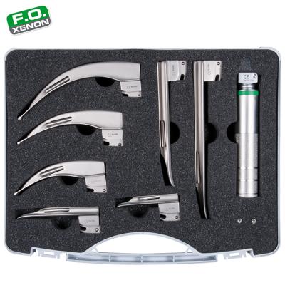 Bộ đặt nội khí quản truyền quang - F.O., người lớn + trẻ em